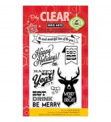 Hero Arts Deer Christmas stamp set